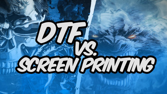 DTF Transfers Comparison with Screen Printing